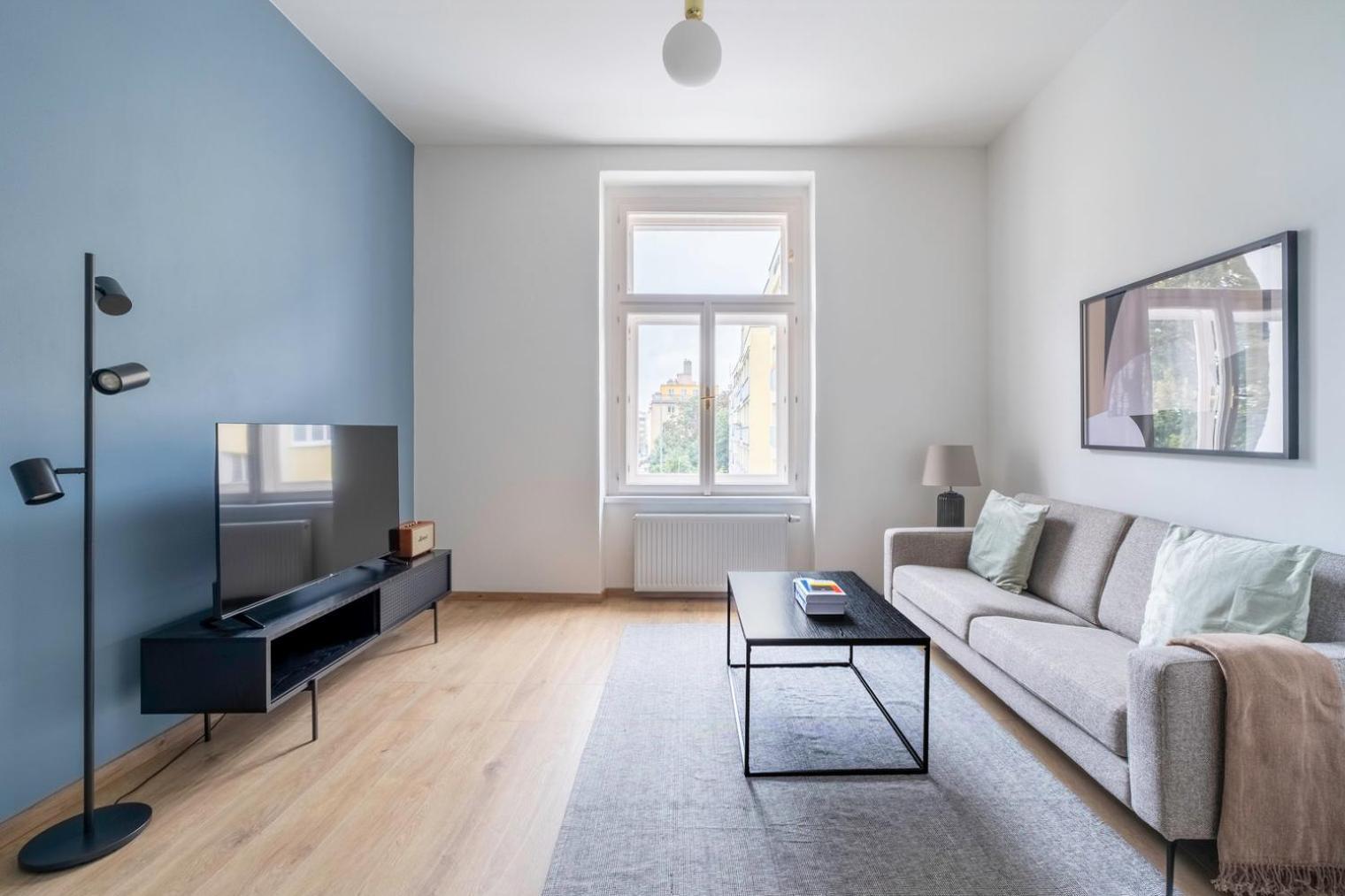 Appartamento Blueground Vrsovice Near Renaissance-style Park Prg-7 Praga